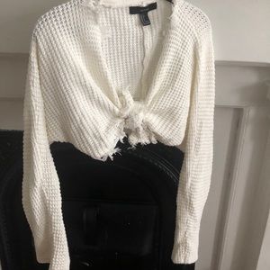 Waffle Knit Sweater